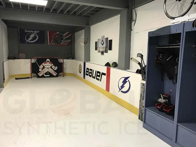 Przydomowe lodowisko syntetyczne