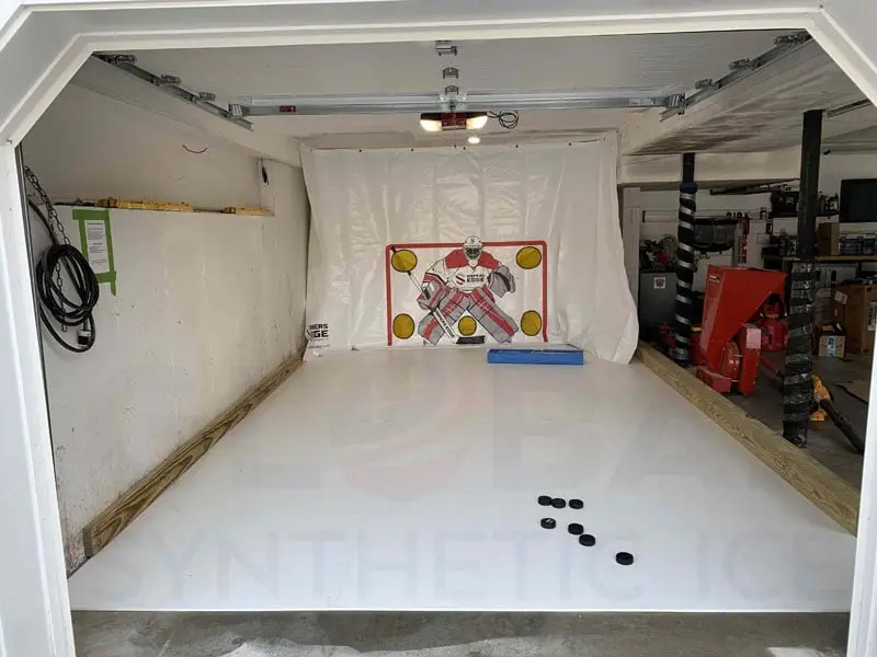 Przydomowe lodowisko syntetyczne